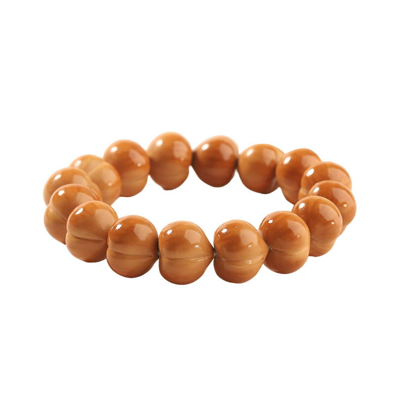 Monkey Head Peach Bracelet Jewelry Men's and Women's Gifts Wholesale Toy Pieces Manufacturer Wholesale Handmade Jewelry Direct Sales