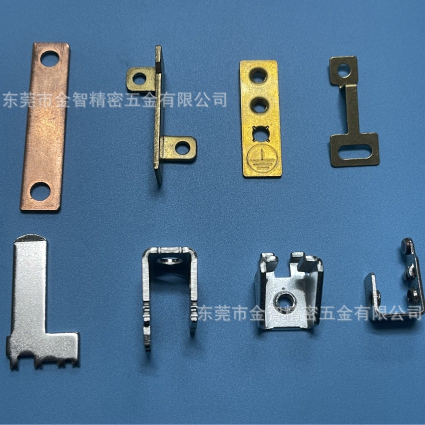 New Energy Copper Busbar Connection Piece T2 Copper Bending Busbar Connection Conductive Piece Phosphor Copper Brass Contact Piece