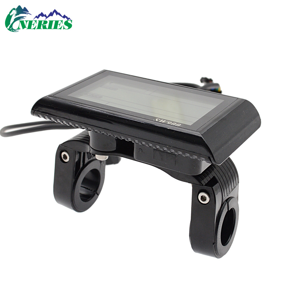 Sw900Lcd Lcd Speed Meter Conventional Standard Seven-Core Electric Vehicle Speed Display Mountain Bike Modification Parts