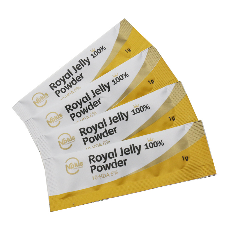 Royal Jelly Freeze-Dried Powder Oem Customized Hengliang Pure Royal Jelly Freeze-Dried Powder Royal Jelly Acid 4%-6% Oem