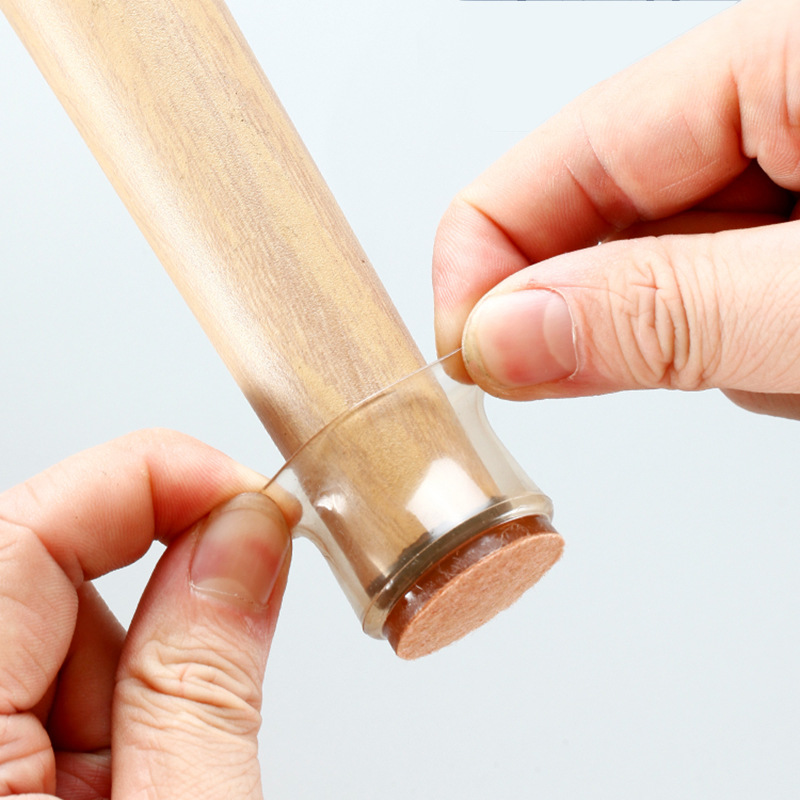 Mute table and chair foot cover wear-resistant stool table foot protective cover table leg cover stool foot anti-slip cover tapered foot pad manufacturers