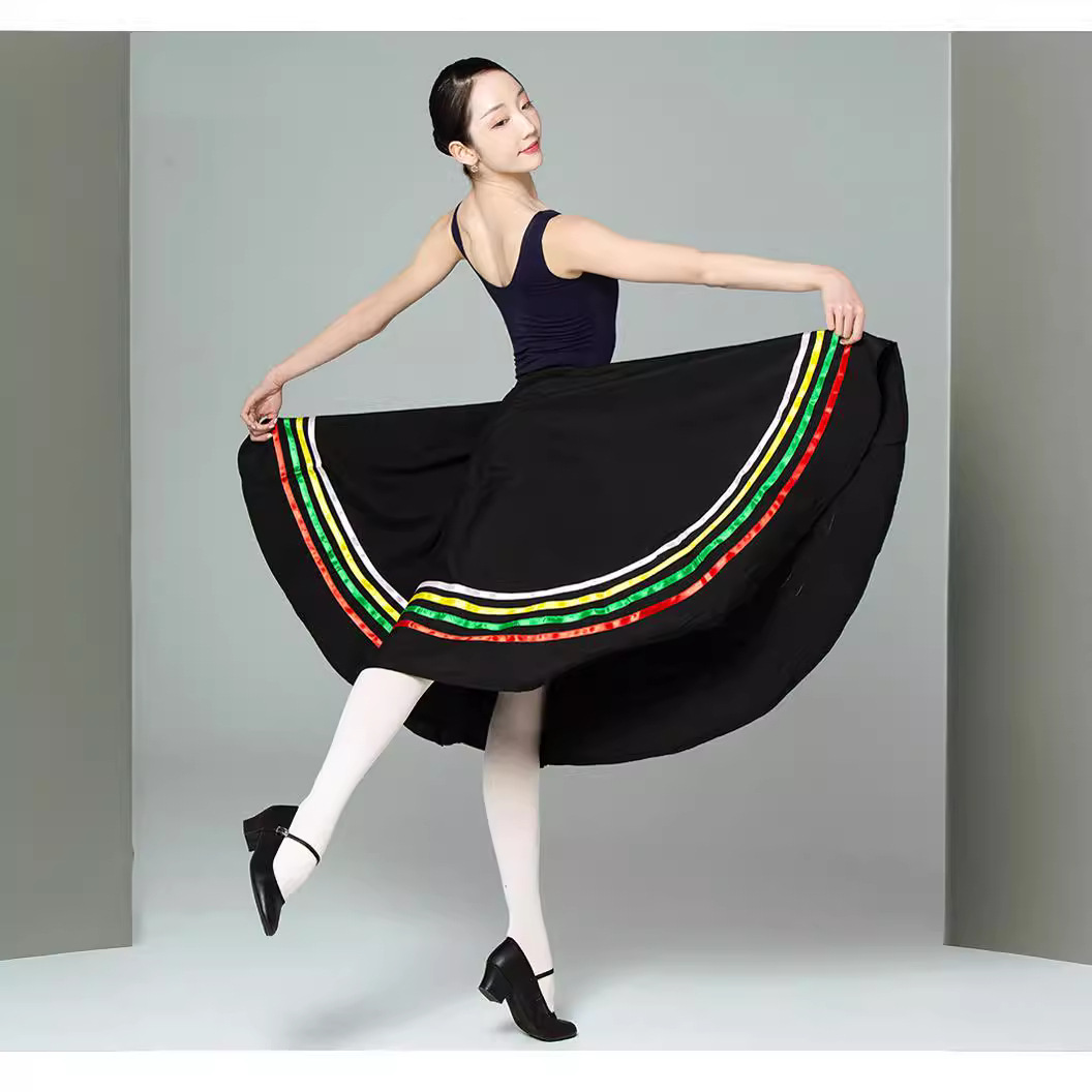 Chen Ting Adult and Children's British Royal Ballet Folk Dance Examination Skirt Character Dance Skirt Large Swing Skirt