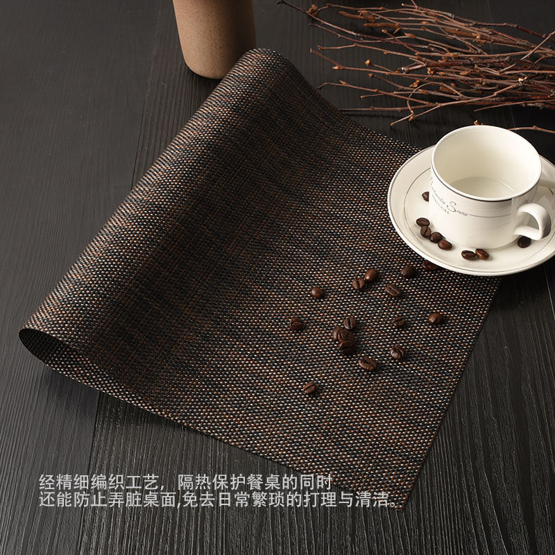 Simple Placemats, Imitation Linen Placemats, Insulation Mats, Japanese Nordic Placemats, Design Sense, Western Placemats, Steak Mats, Placemats Wholesale