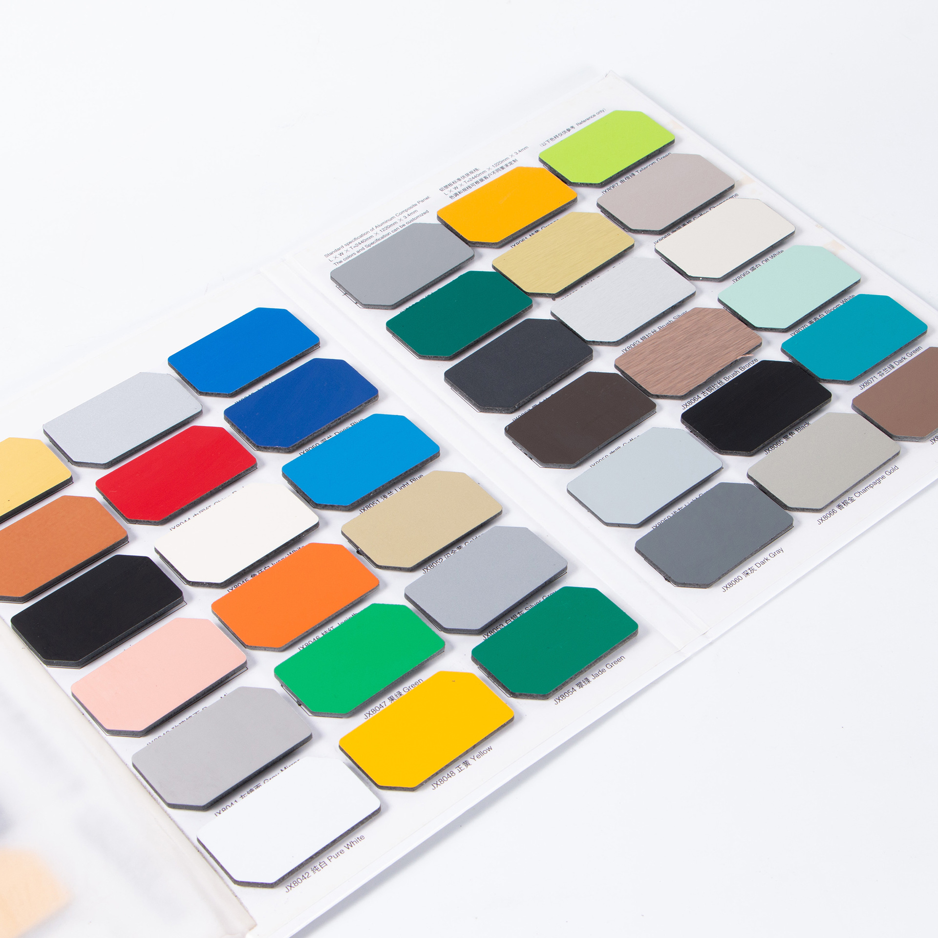 High-Gloss Aluminum-Plastic Panel Mirror Aluminum-Plastic Panel Indoor and Outdoor Decorative Advertising Board Curtain Wall Door Sign Material Manufacturer Wholesale