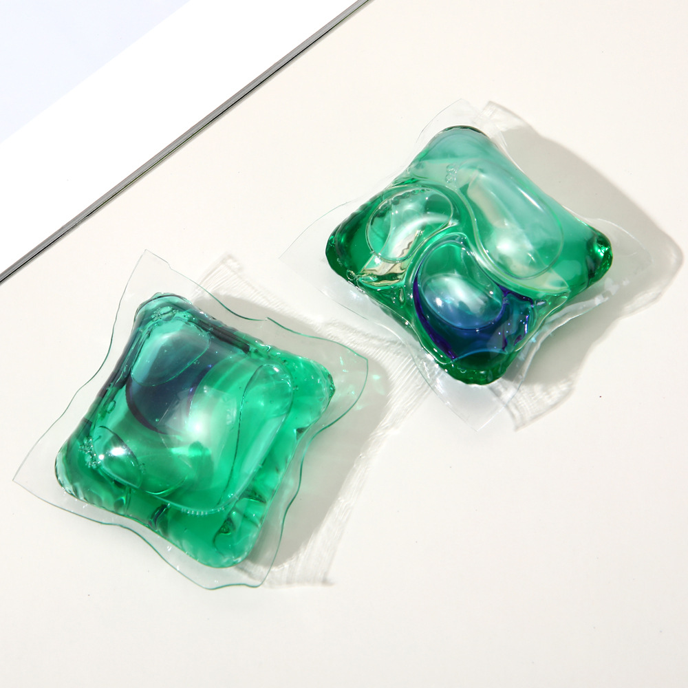 4D Double-Layer Laundry Beads, Long-Lasting Fragrance Beads, Deep Decontamination, Smoothness, Concentrated Laundry Balls, Laundry Detergent Manufacturers Wholesale