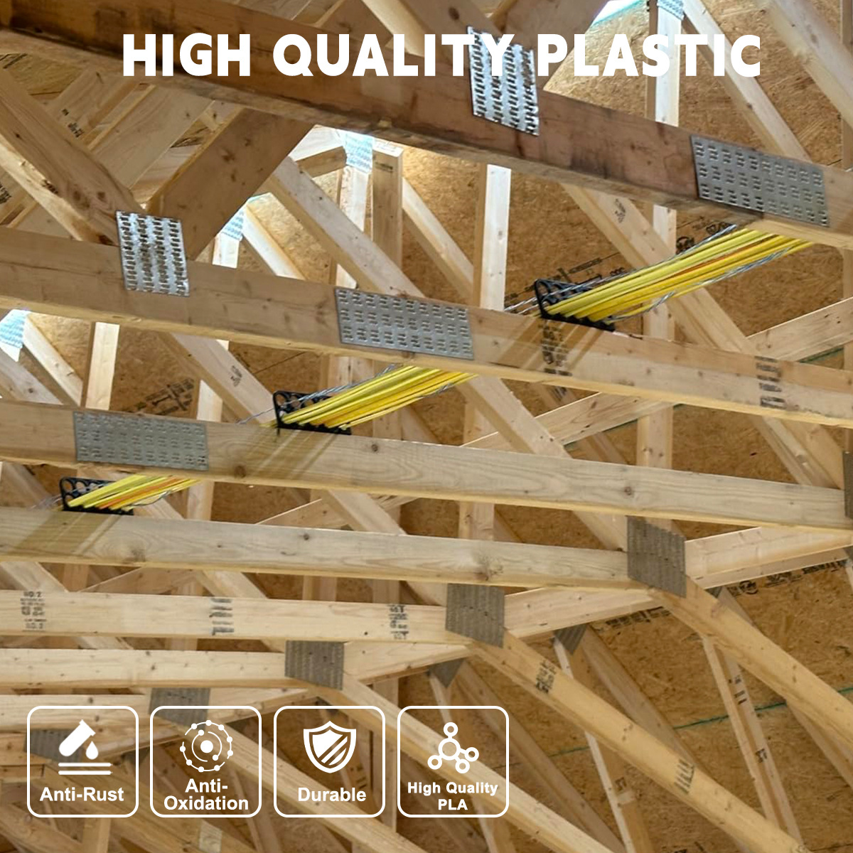 Spot Wire Bracket Nmb Cable Chase Bracket Fixed Wire Bracket Suitable for Cablechase Wire Support