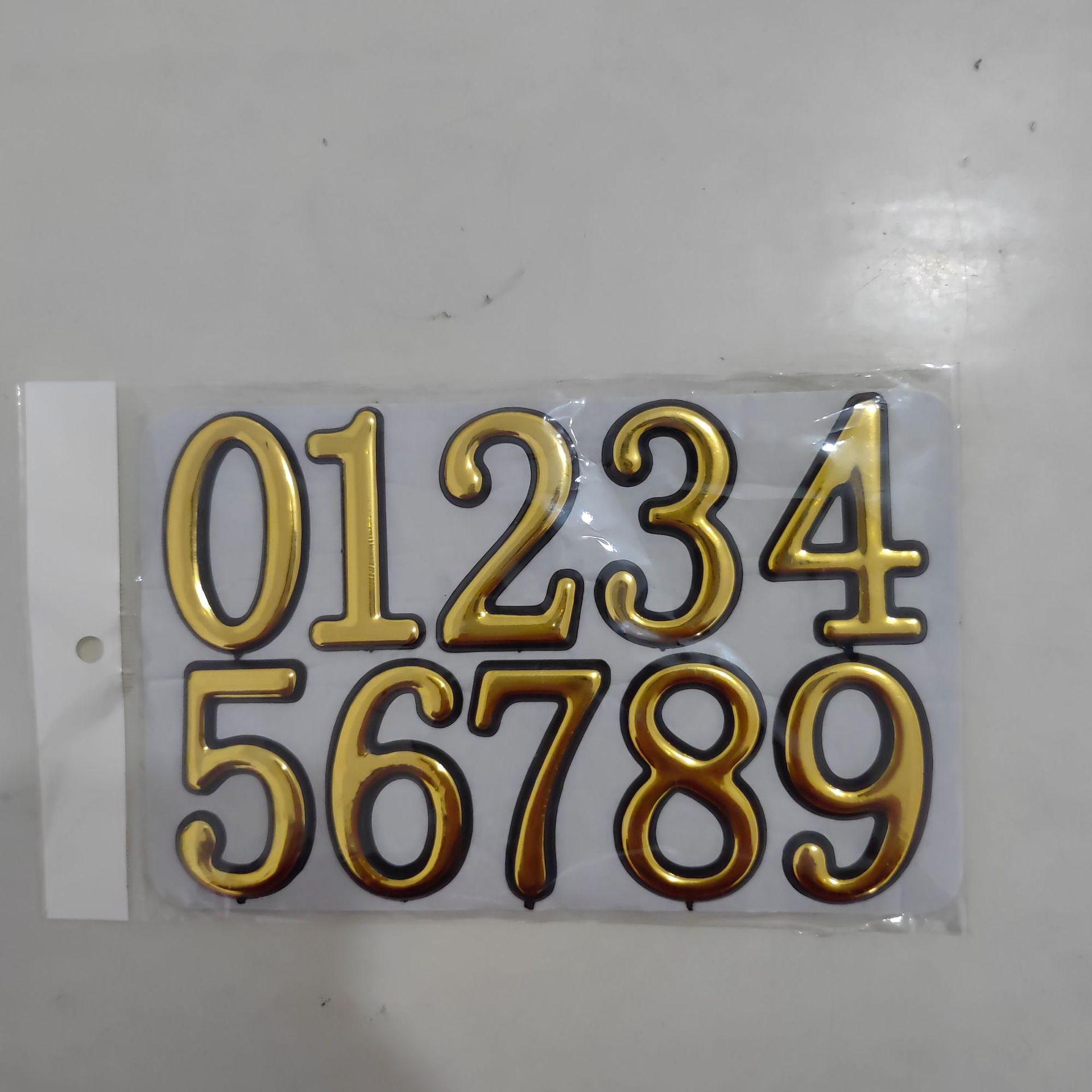 Plastic House Number Signs