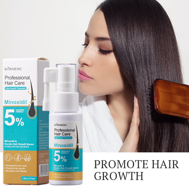 Kormesic 5% Minoxidil Hair Growth Serum Hairgrowth Serum Whsa Amino Acid Care Essence