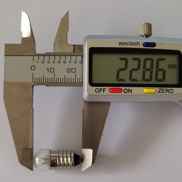 Small Electric Bead Small Light Bulb 2.5V0.3A Screw Lamp Bead Old-Fashioned Flashlight Physical Experiment Teaching Instrument Wholesale