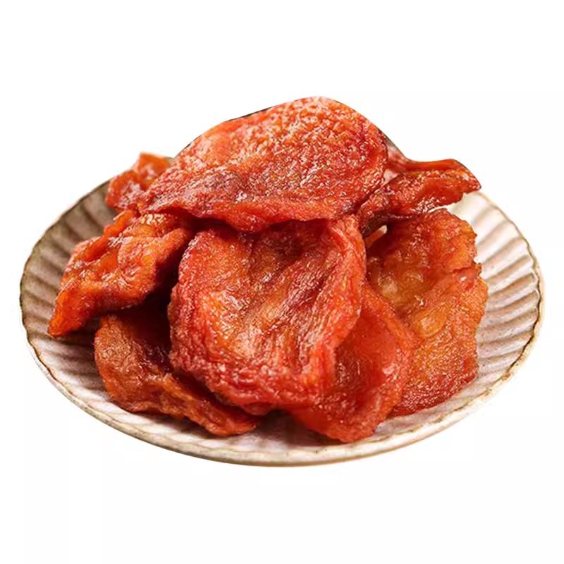 Delivered Steamed Dried Apples with Sugar-Coated Cores, Soft, Glutinous, Sweet, and Chewy, Three-Steamed and Three-Dried Aksu Apples