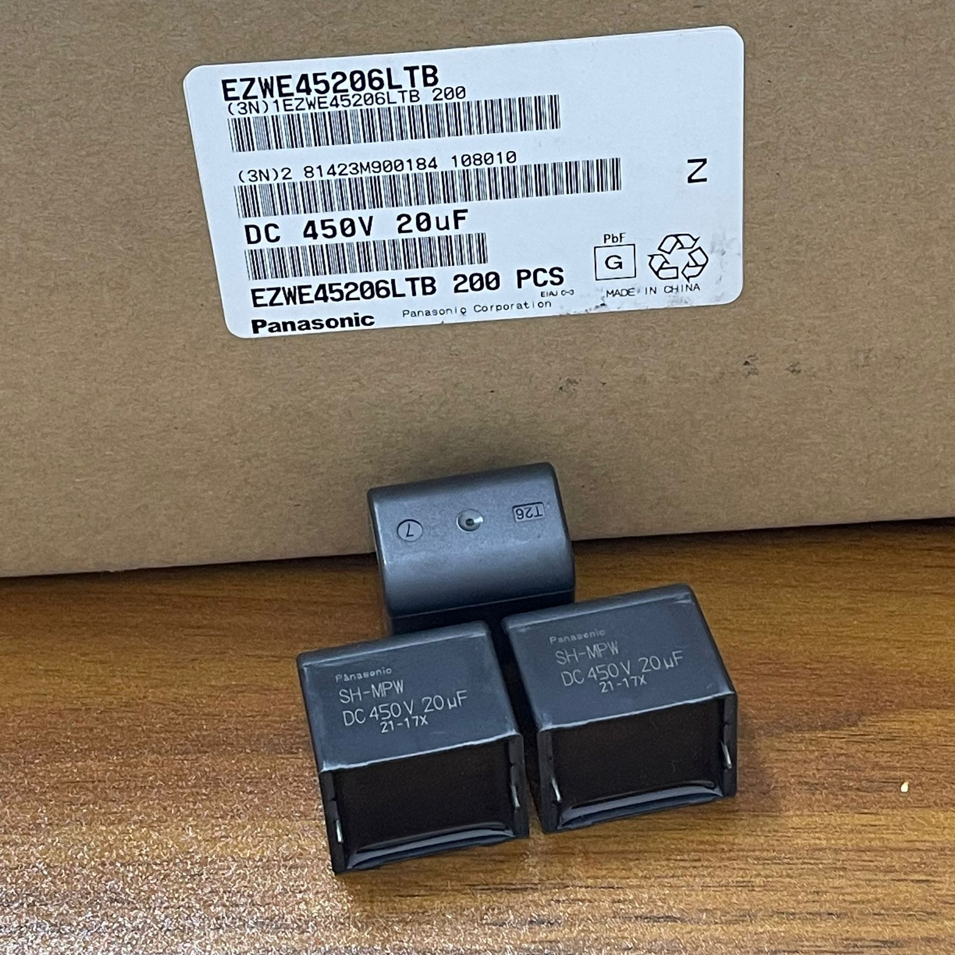 SH-SPW 20UF 450V original Panasonic Panasonic Daikin inverter air conditioner capacitor SH-MPW