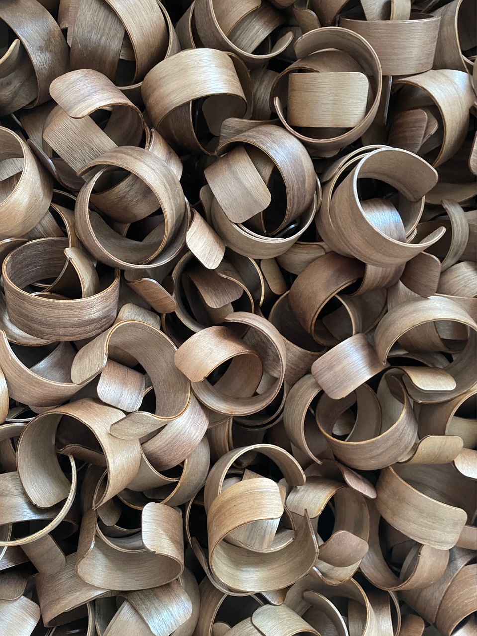 Walnut Tea Set Accessories Glass Ceramic Fair Cup Anti-Scalding Cover Japanese Wooden Cup Cover Handheld Tea Leak Cup Anti-Scalding Ring