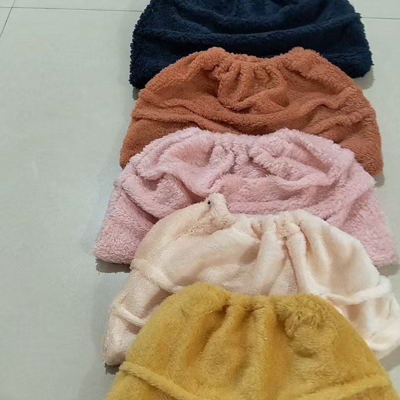 Lazy Bom Set Coral Towel Household Mop Set Dry and Wet Dual-Use Absorbent Towel Cleaning Rag