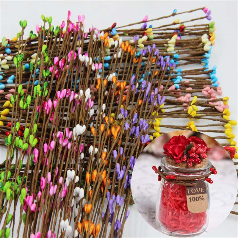 Аксессуары в стиле Мори, ручная работа, материалы для DIY, маленькая ягодная лоза, 40 см, браслет, венок, ротанговая повязка на голову