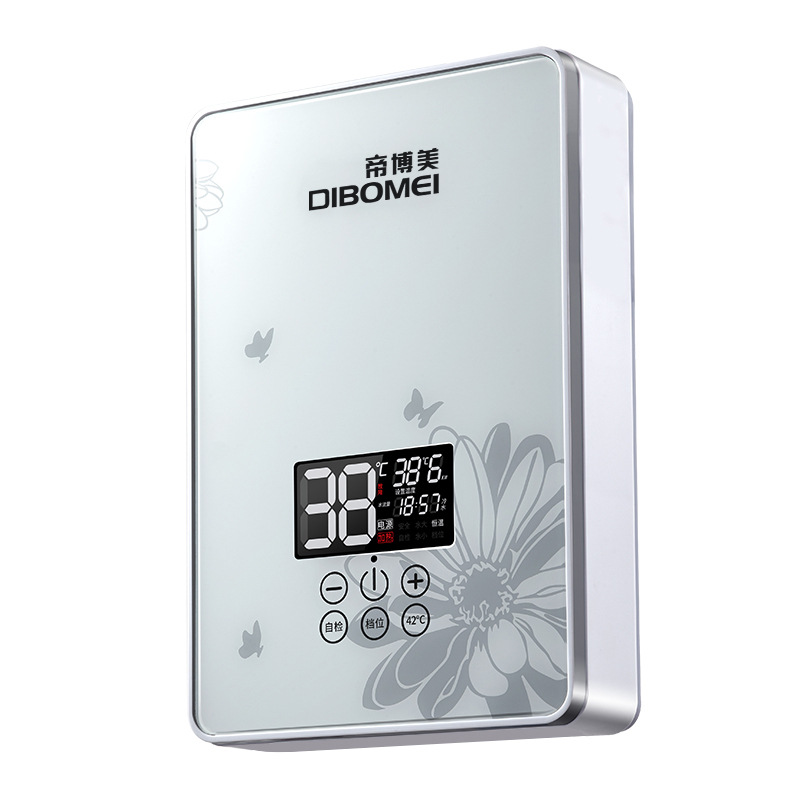 Cross-border instant-heating electric water heater household bath machine small fast hot constant temperature shower rental room factory wholesale