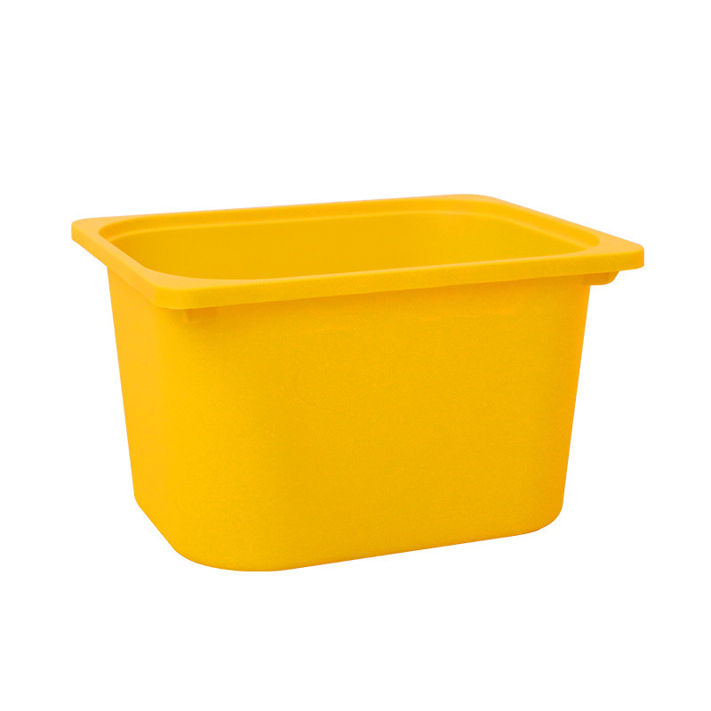 Kindergarten Teaching Aid Box Household Plastic Storage Basket Multi-Color Lidless Stacking Storage Box Sundry Toy Storage Box