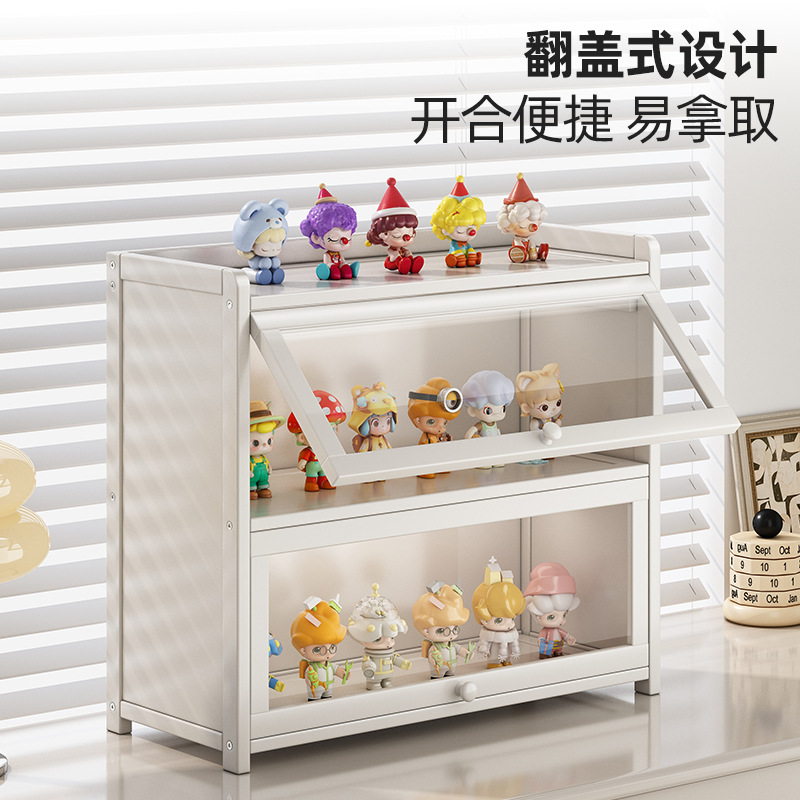 Toy Building Blocks Bubble Mart Display Box Storage Transparent Acrylic Figure Dust-Proof Display Cabinet Blind Box Display Stand