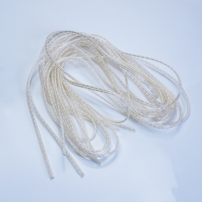 Factory Direct Supply 2040/4C Transparent Silver-Plated Parallel Two-Core Transparent Double-Parallel Digital Wire Tinned Copper Power Cord