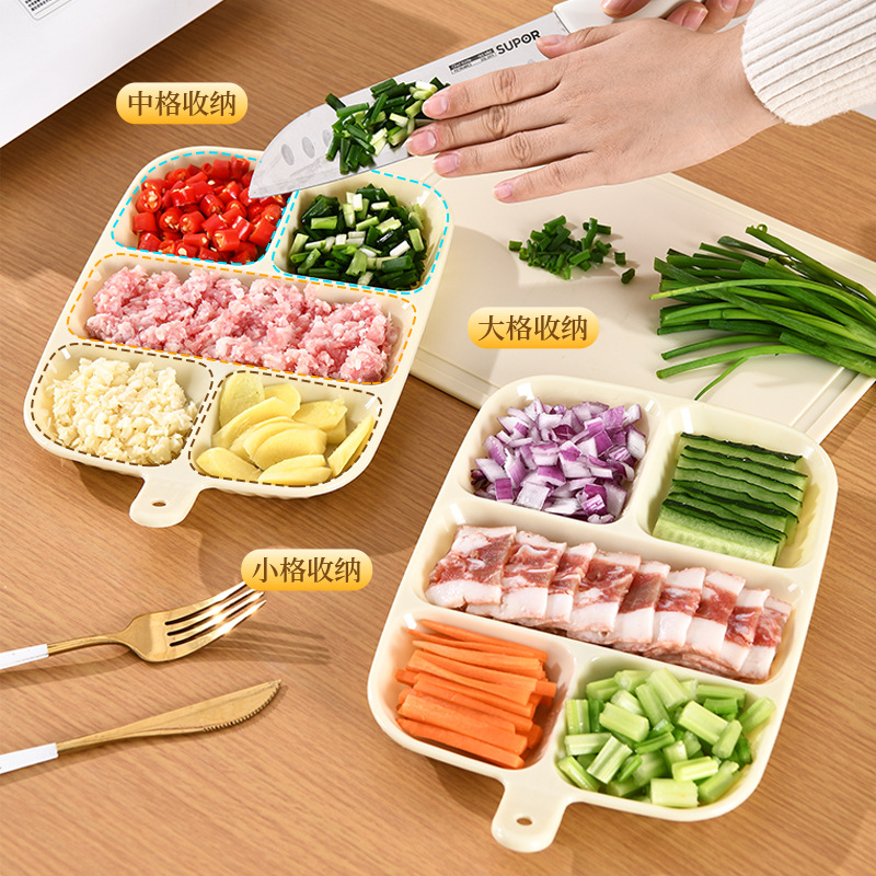 Тарелка для приготовления с горячим вкусом для фондю с зеленым луком, имбирем и чесноком, многофункциональная тарелка для хранения фруктов и закусок