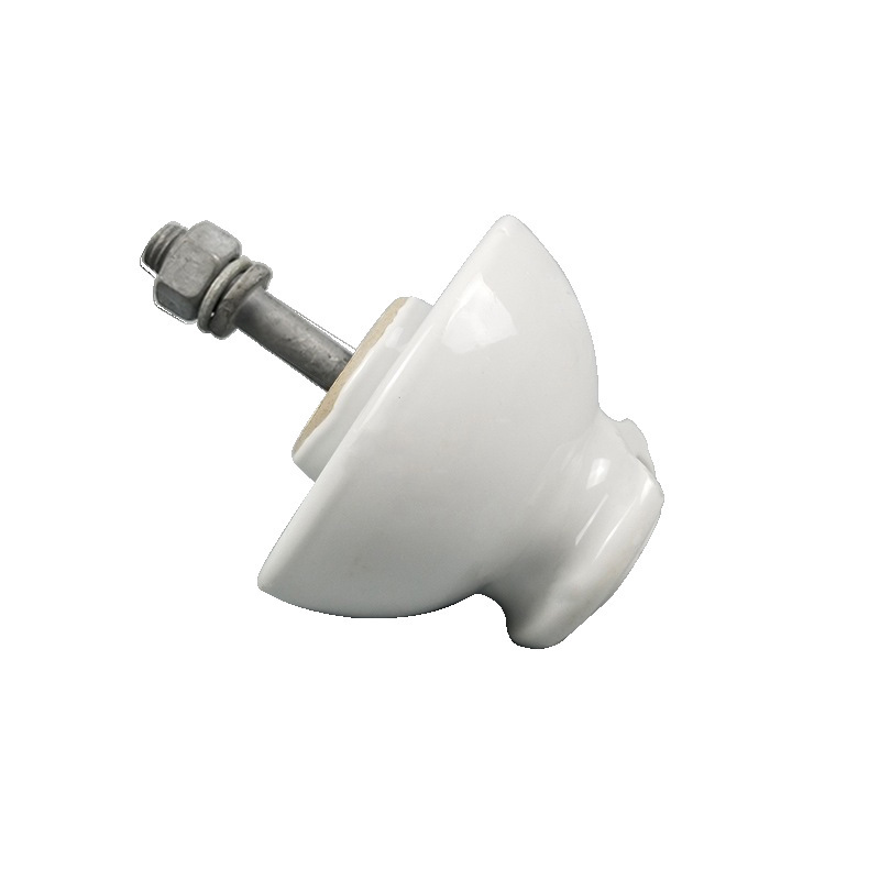 Outdoor Overhead Support High-Voltage Ceramic Insulator Pin Type P-15T/20T/10T/6T Porcelain Bottle High-Voltage Power