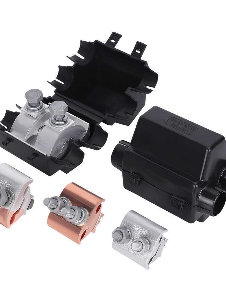 Special-Shaped Parallel Groove Cable Clamp Jbtl Aluminum Transition Cable Clamp T-Joint Splitter Parallel Aluminum Parallel Groove T-Joint Cable Clamp