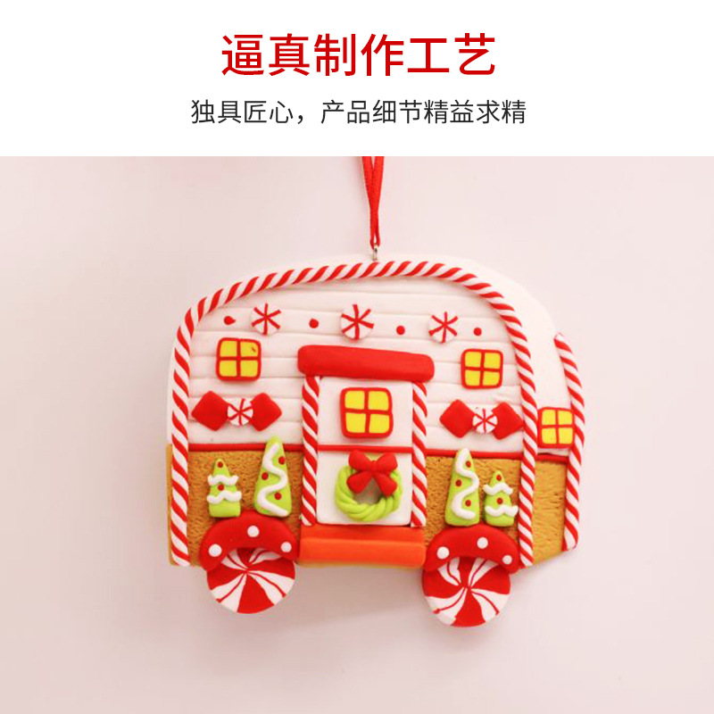 Manufacturer Wholesale Soft Clay Christmas Handmade Crafts Soft Clay Dolls Soft Clay Ornaments Christmas Soft Clay Dolls