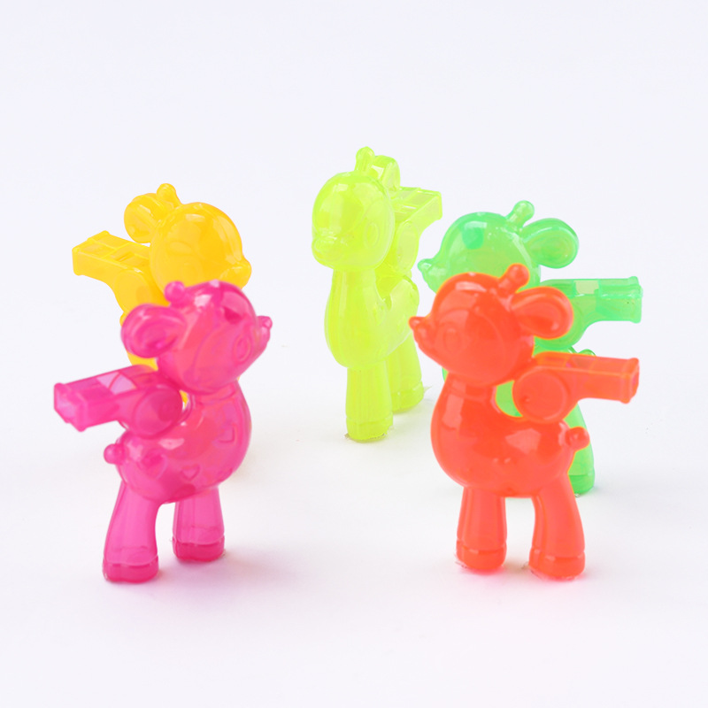With Candy Small Toys Sika Deer Whistle 4.5cm Gashapon Ball Wholesale Toys