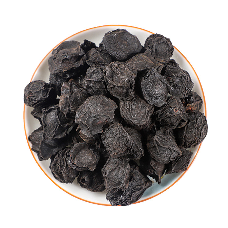 New Extra Large Black Plum 500g Chinese Herbal Medicine Dried Black Plum Original Non-Smoked Black Plum Sour Plum Soup Raw Material Soaked in Tea Water