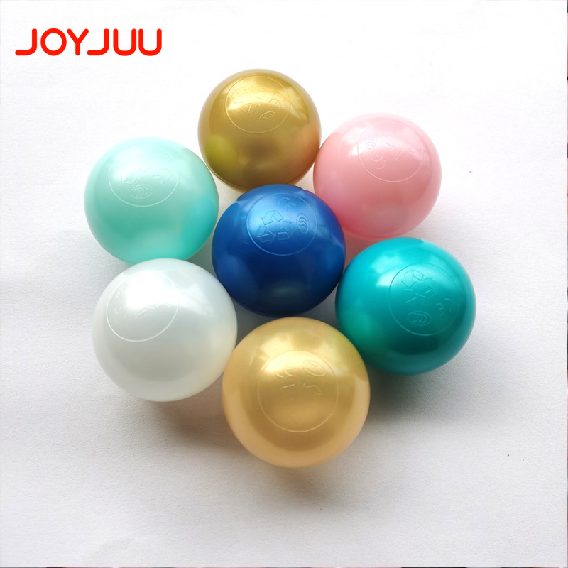 Manufacturer Wholesale Colorful Thickened Ocean Ball Children's Playground Playground Ball Pool Plastic Tasteless Macaron Toy Ball