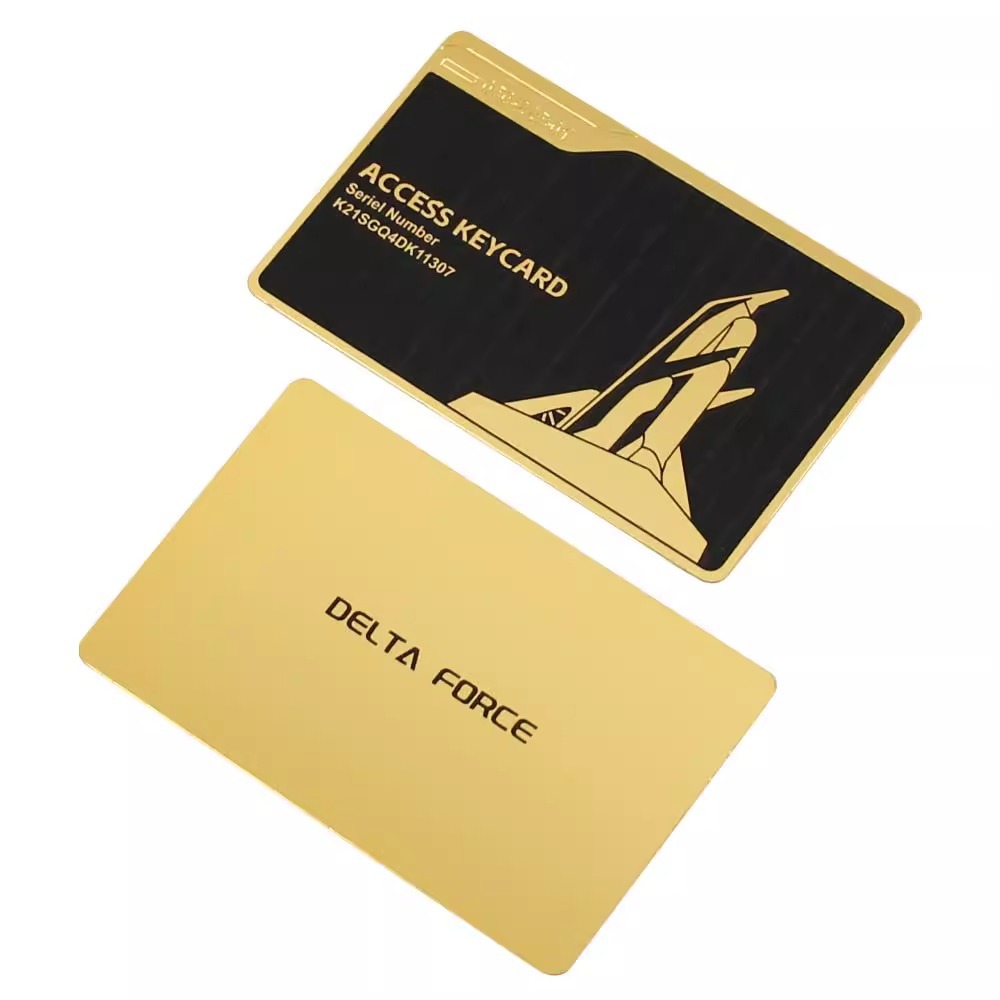 Delta Action Key Card Game Peripheral Aerospace Base President's Living Room Nfc Metal Sheet Model Launch