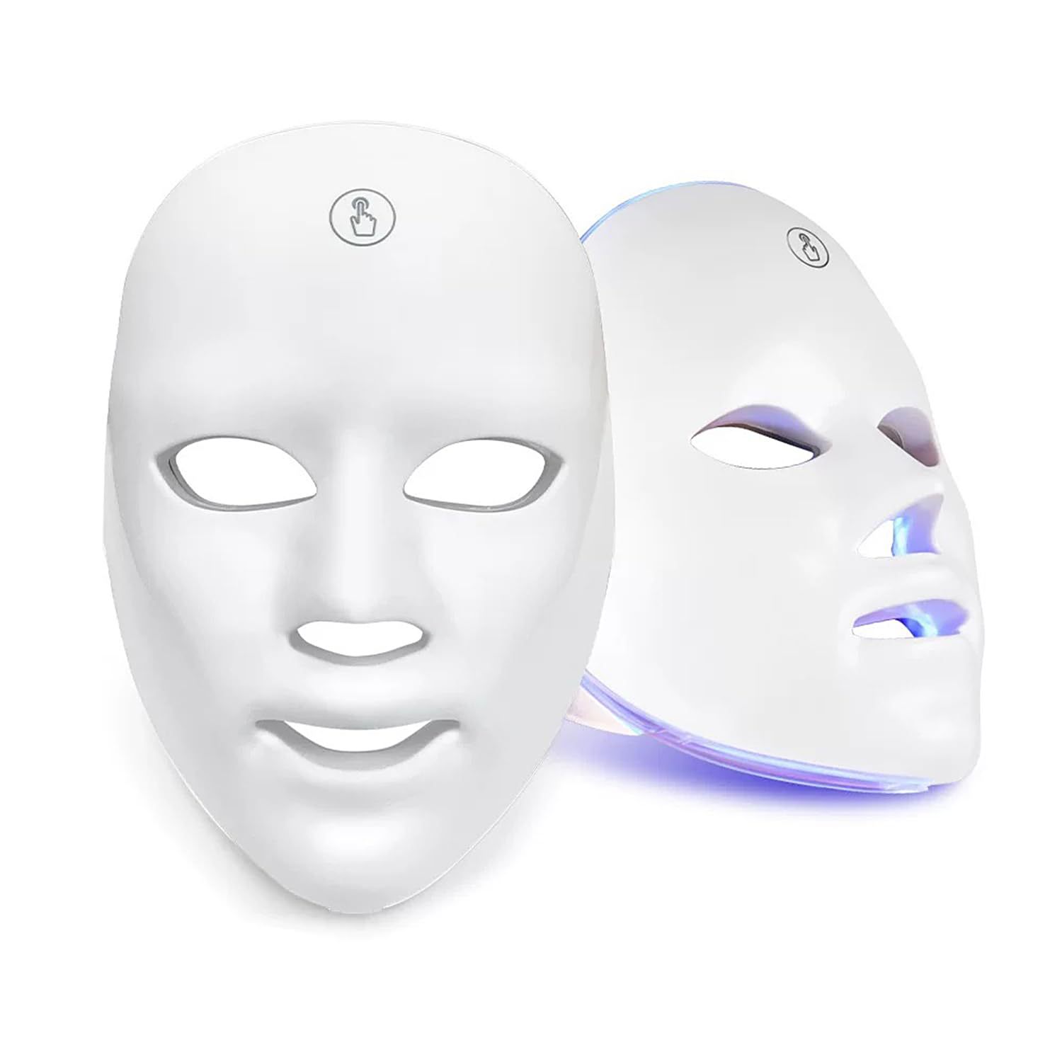 Cross-Border Hot-Selling 7-Color Red Light Mask Beauty Lamp Beauty Light Therapy Photon Beauty Mask Home Led Facial Mask Device