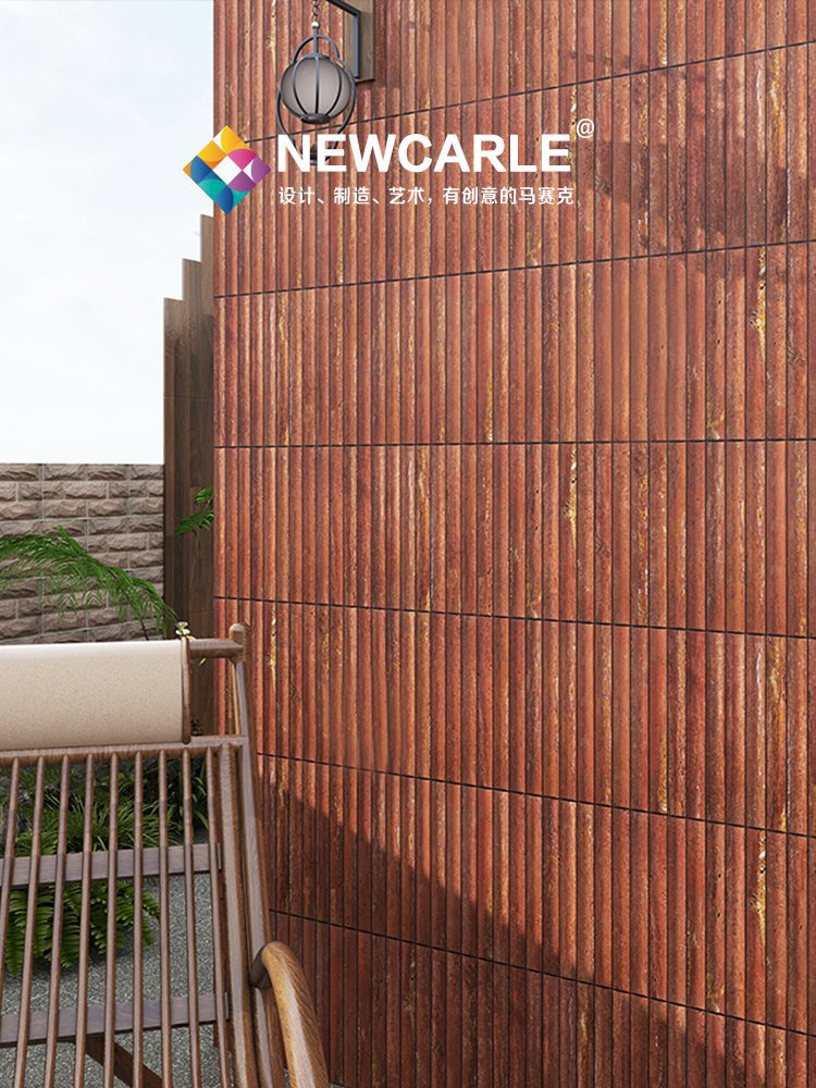 3D стерео вогнутая и выпуклая поверхность каменной полосы мозаики травертина для кофейного отеля, фоновой стены, ванной комнаты, мрамора