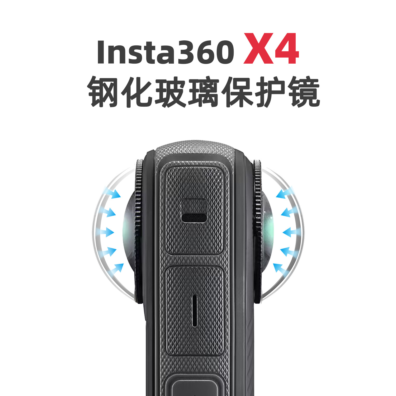 Оптический защитный фильтр Shadowstone для Insta360X5X4, прозрачный