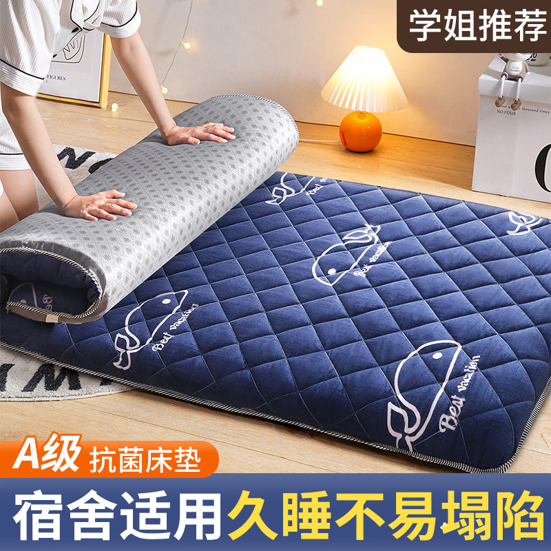 Матрас для студентов, мягкая подушка, односпальный мат, складной поролоновый мат, татами, мат для сна