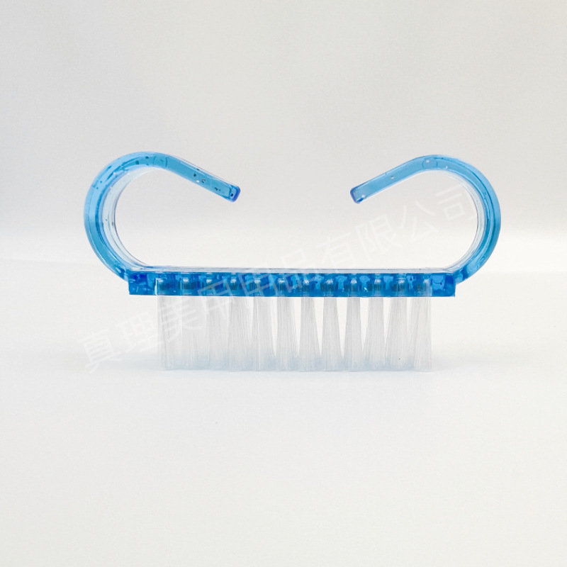 Manufacturer Supplies Translucent Plastic Nail Art Brush, Small Horn Brush, Horn Brush, Nail Brush, Toy Cleaning Tool
