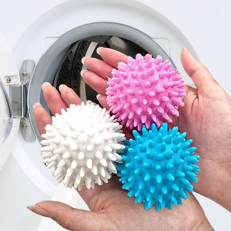 Extra Large Thorn Ball Laundry Ball to Remove Stains and Prevent Clothes from Getting Tangled and Knotted Magic Dry Clothes Cleaning Plastic Concave and Convex Hedgehog Ball