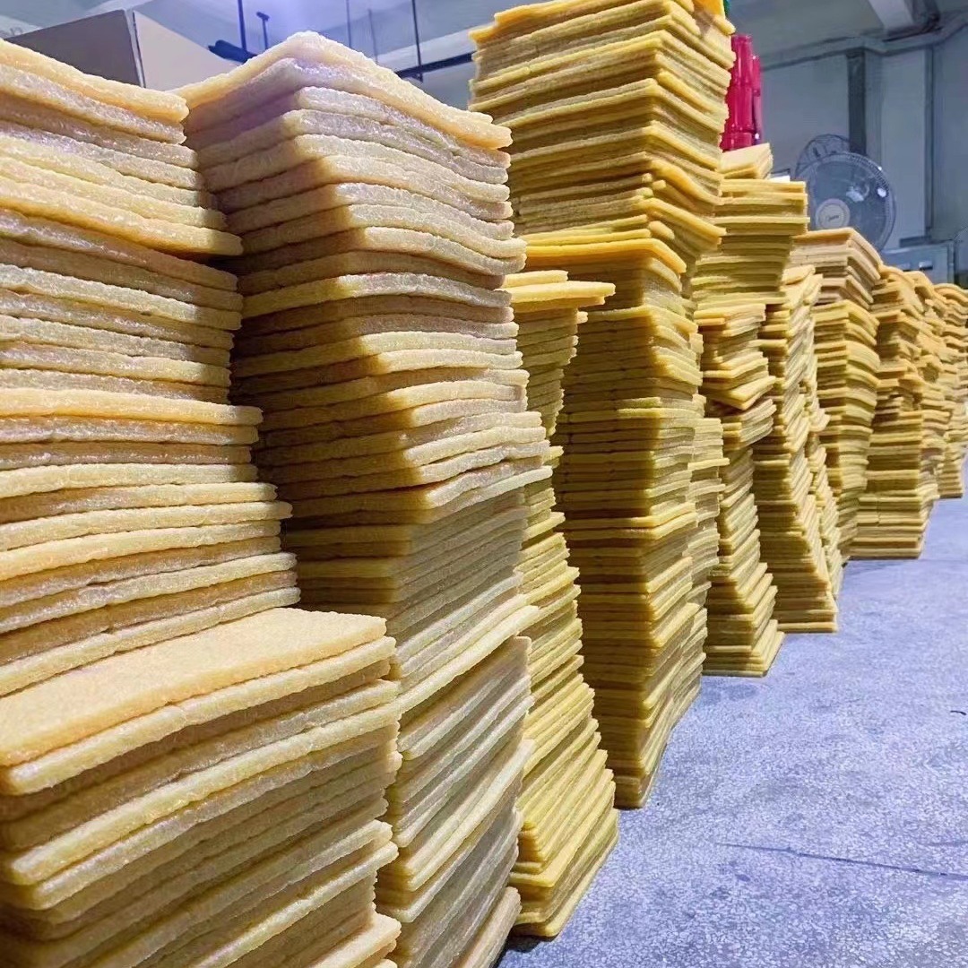 Factory DIY handmade leather cleaning raw film square decontamination raw film raw rubber block to rubber wholesale