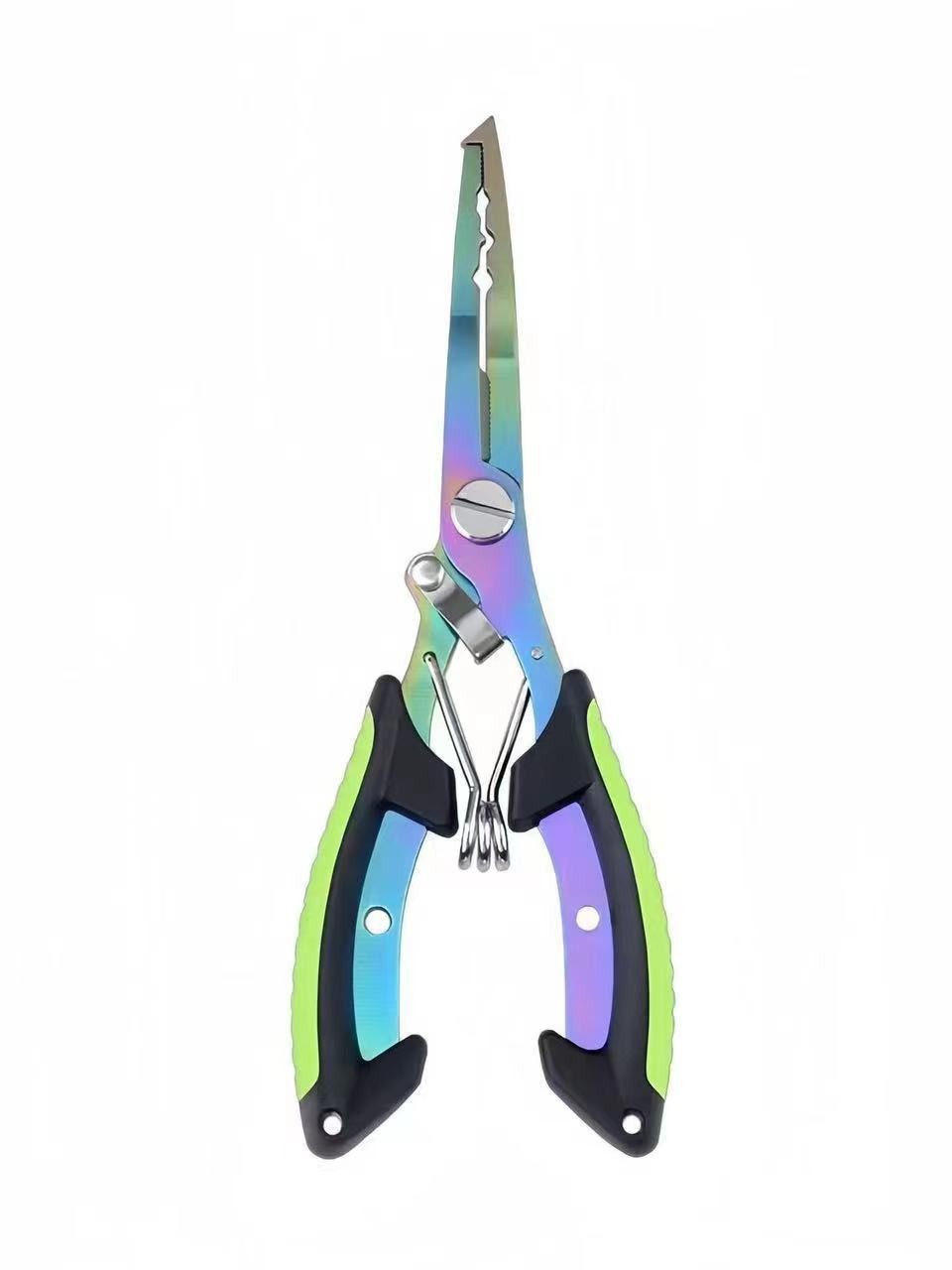 Multifunctional Lure Pliers, Fish Control Pliers, Lure Pliers, Two-Color Titanium-Plated Lure Pliers, Fishing Pliers, Lure Scissors, Lure Pliers