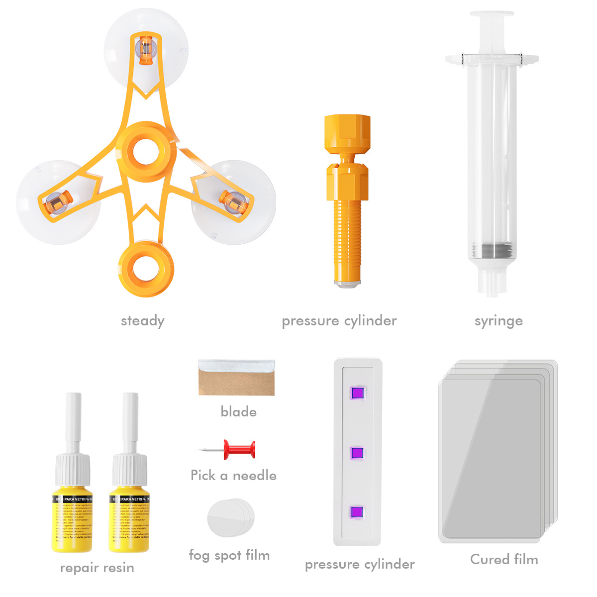 Glass Repair Liquid Traceless Car Front Windshield Crack Scratch Quick Repair Handy Gadget Amazon Hot Sale