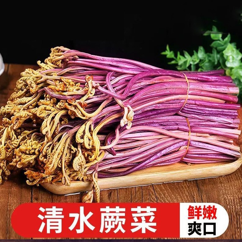 Fresh Water Fern Hot Pot Skewer Ingredients, Commercial Crispy and Tender, Clean and Free of Debris, Spicy Hot Pot Ingredients for Commercial Use