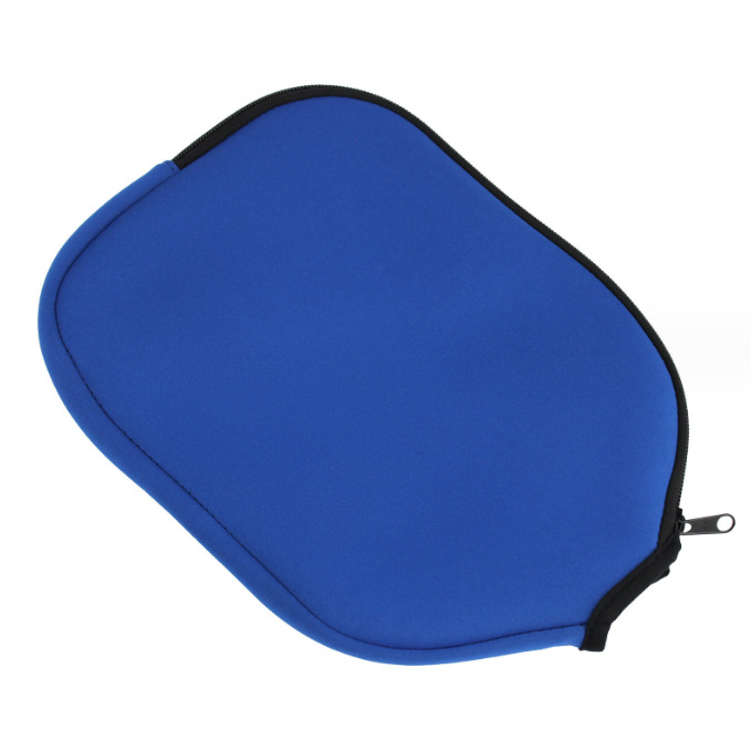 Diving material beach racket cover waterproof racket cover table tennis racket cover bag zipper pick racket cover