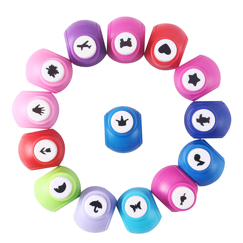 Children's educational toys small size embossing diy creative photo album handmade accessories embossing machine flower puncher factory batch