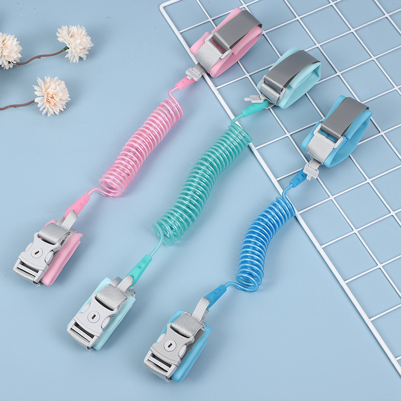 Детский противоутечный ремень с фиксированной головкой и замком, детский браслет противоутечки, безопасный трос для выхода с ребенком