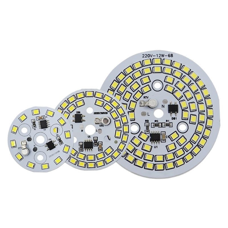 Smd High-Efficiency 9W Driver-Free Bulb Downlight Cob Light Source Led Patch Module High Voltage 220V Multi-Color Optional