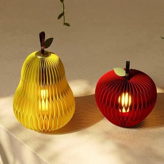 Складные бумажные фонарики в виде сот. Наклейки в виде сот. Складные бумажные фонарики