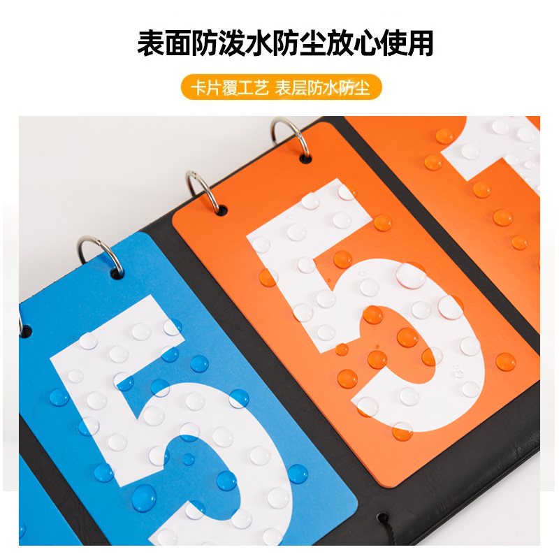 Portable Four-Digit Basketball Scoreboard Billiards Three-Digit Football Table Tennis Scorer Two-Digit Scoreboard