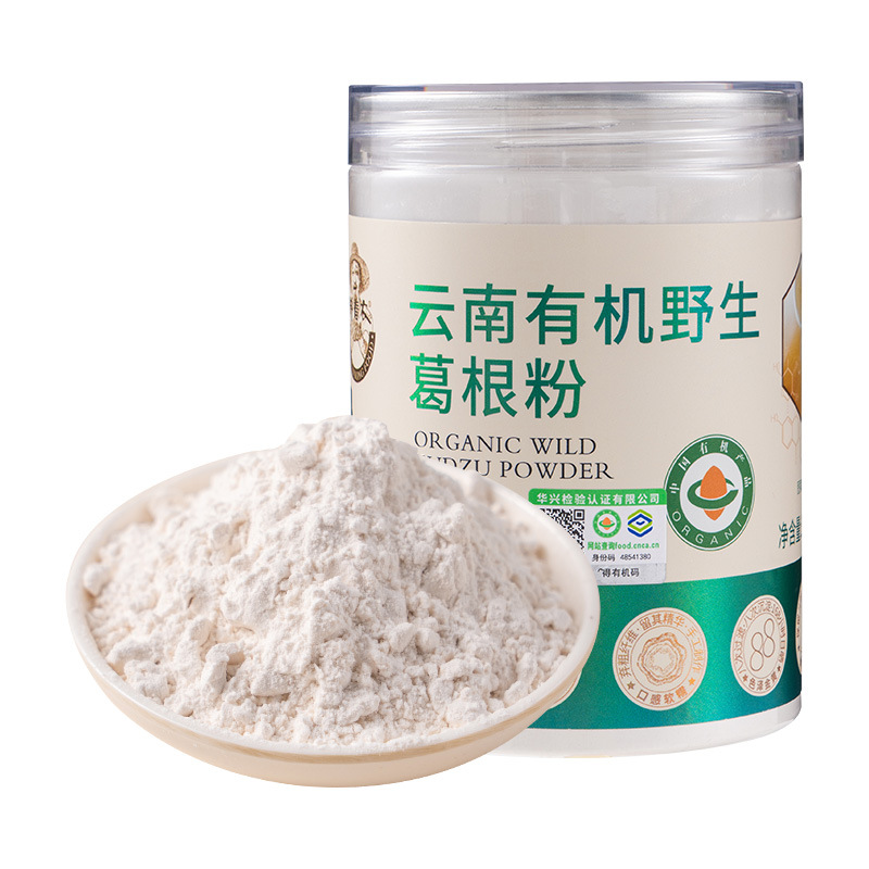 Yuchun Farm Yunnan Organic Wild Kudzu Root Powder 250g Yunnan Specialty Pure Kudzu Root Powder Brewed Breakfast Meal Replacement
