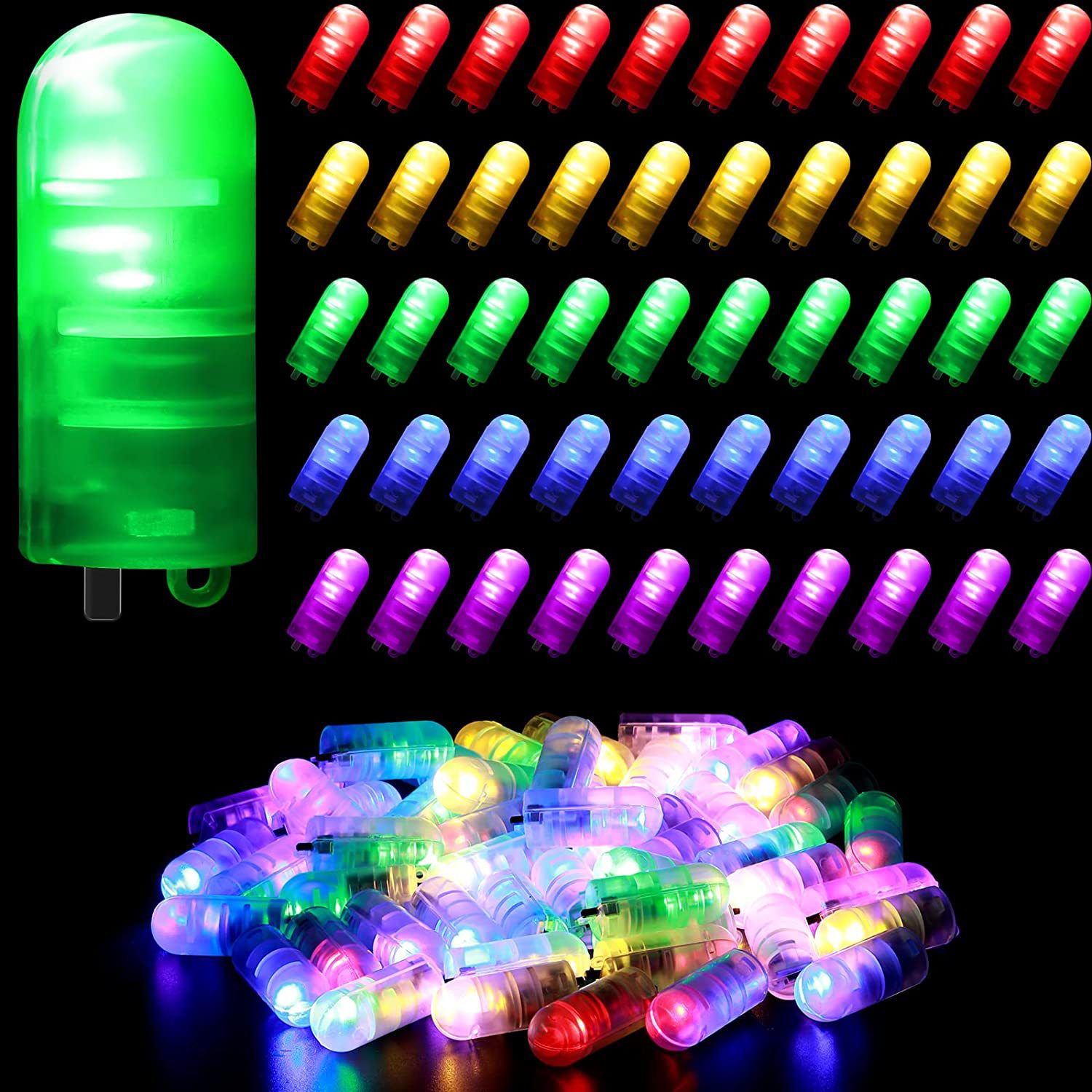 Cross-border new products LED Balloon light bullet battery luminous small bulb paper lantern wick Mini small ball