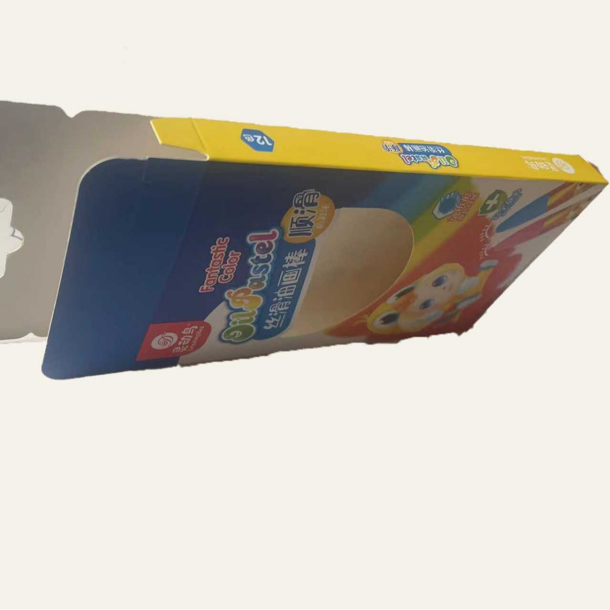 Manufacturer's Window-Opening Single-Sided Double-Plug Box Neutral Square Flip-Top Box Storage Product Box Packaging Carton Product Box