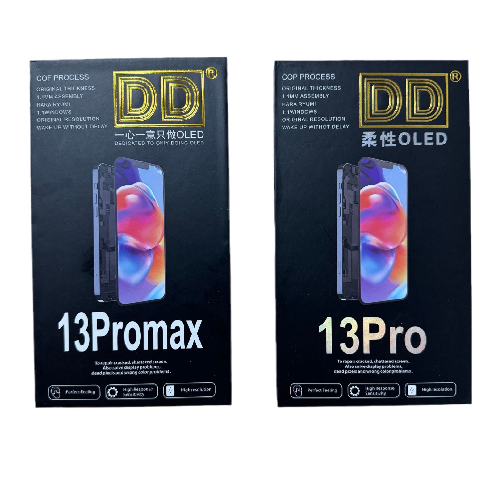 DD for Apple 12Promax 13 14plus 15Pro 14Pro 13Pro OLED screen assembly
